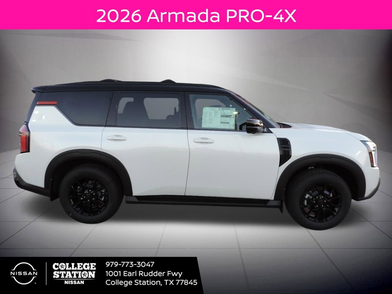 New 2026 Nissan Armada PRO-4X w/ Captain's Chari Seat Package image 2