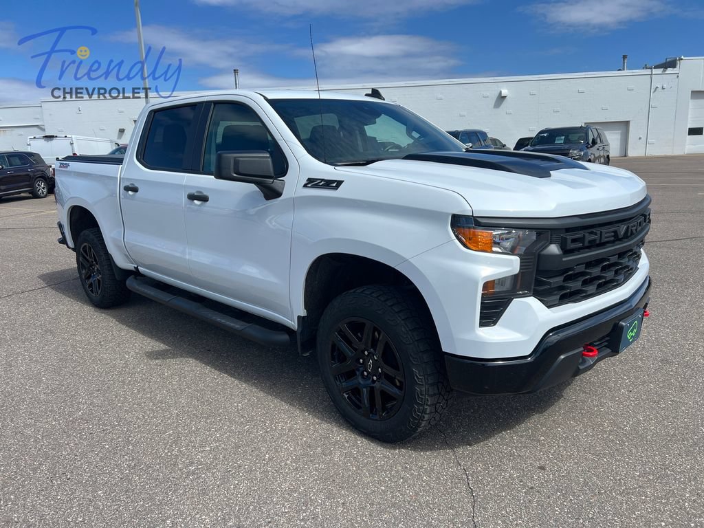 Certified 2023 Chevrolet Silverado 1500 Custom Trail Boss w/ LPO, Dark Essentials Package AWD/4WD image 9