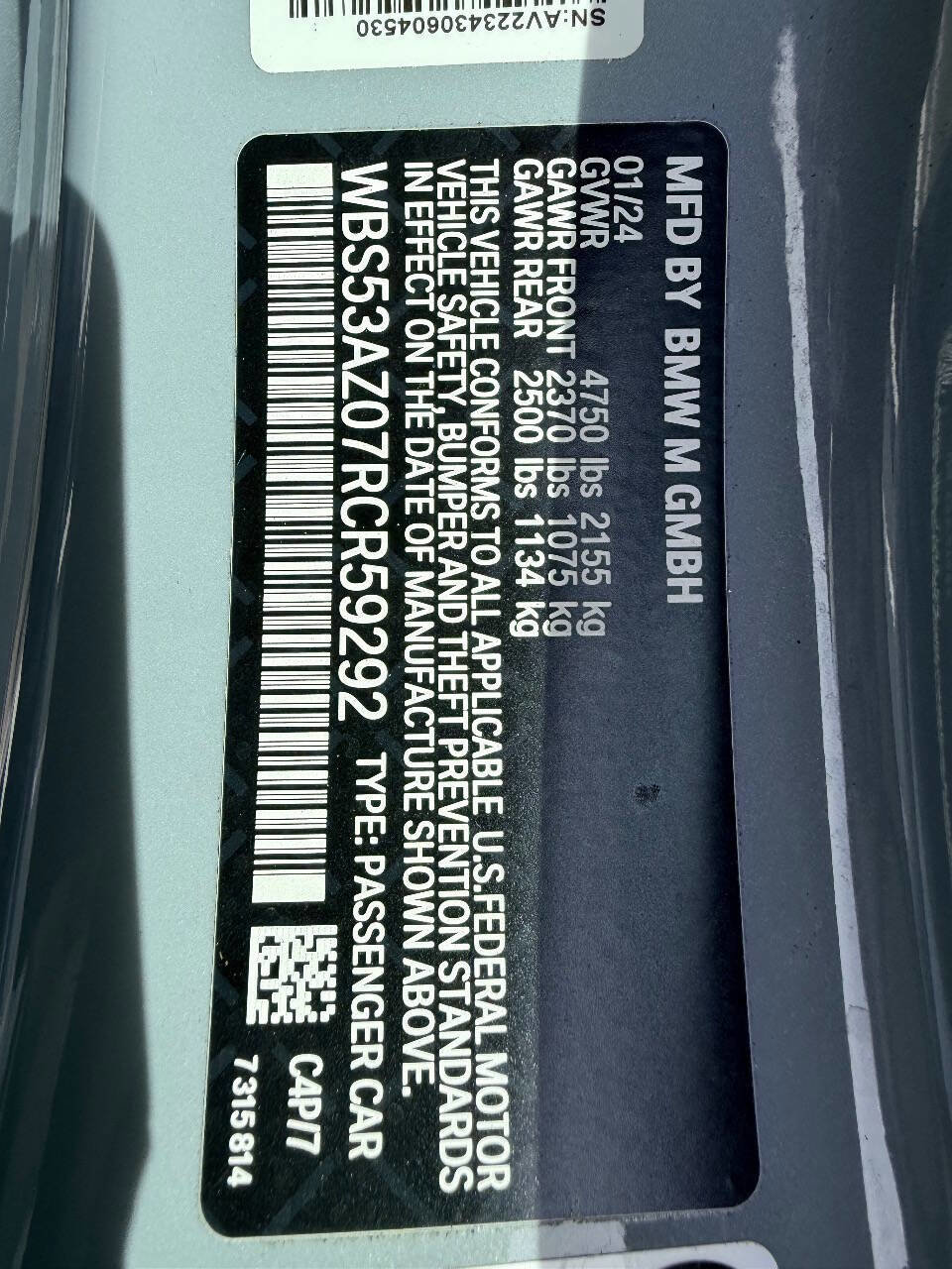 Used 2024 BMW M4 Base 2dr Coupe w/ M Driver's Package image 40