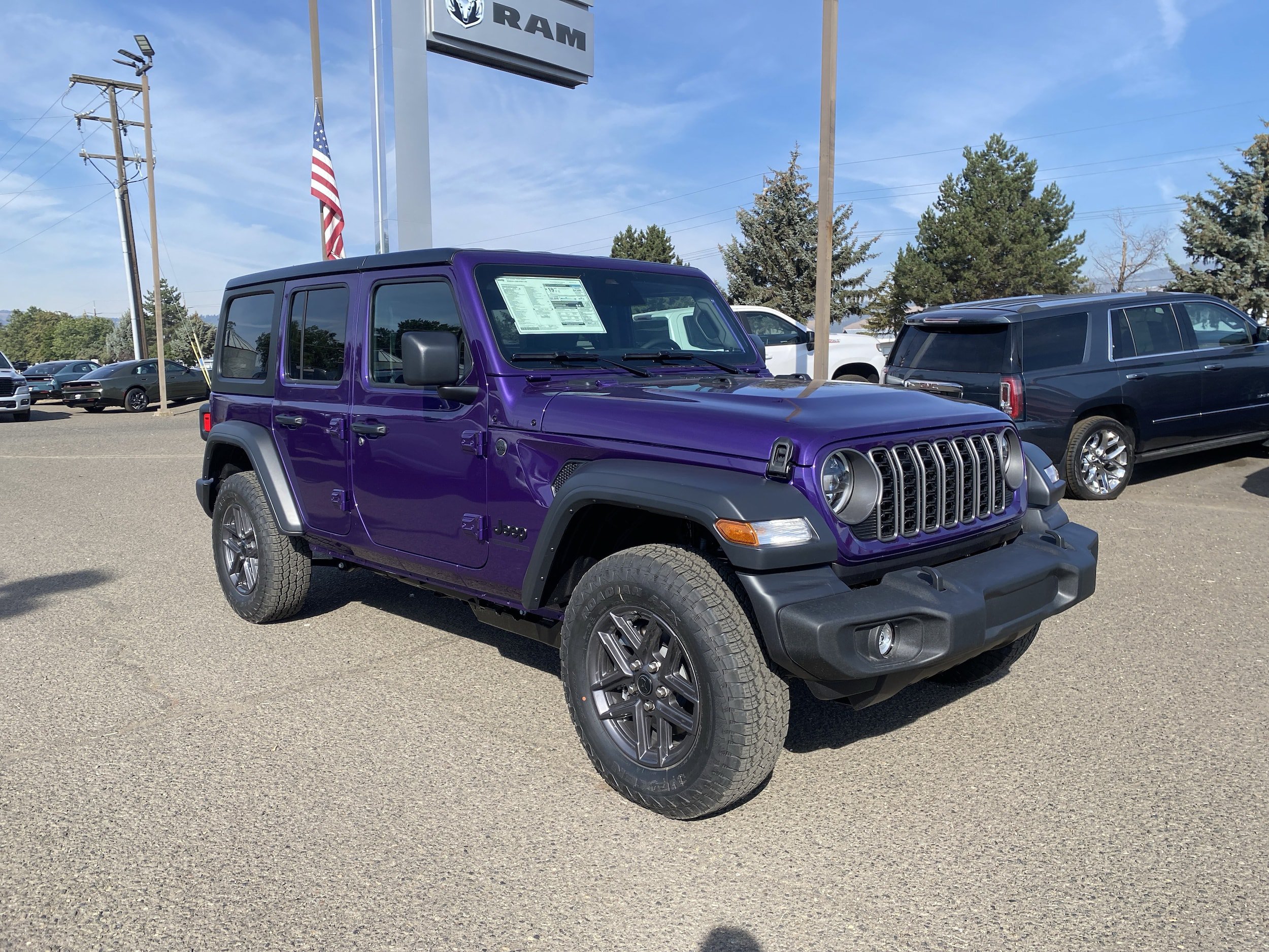 New 2026 Jeep Wrangler Unlimited Sport