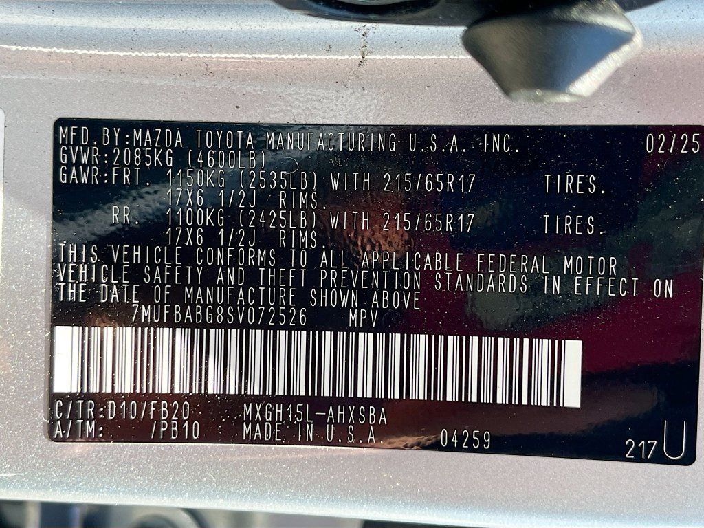 Used 2025 Toyota Corolla Cross AWD Hybrid image 32