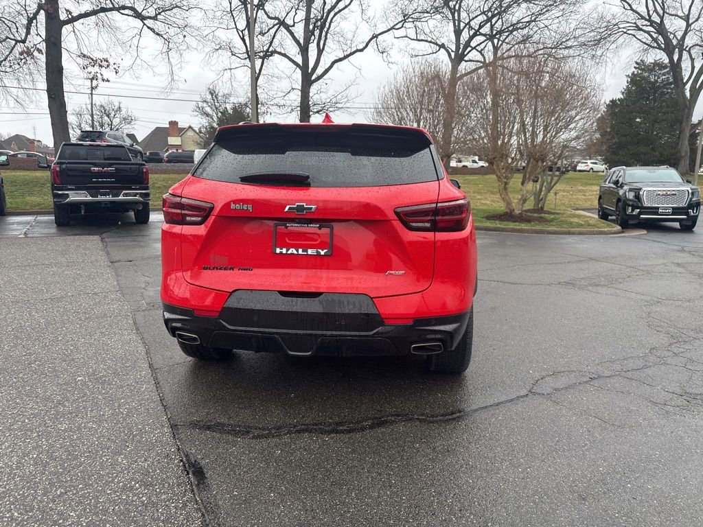 Used 2023 Chevrolet Blazer RS w/ Driver Confidence II Package image 4