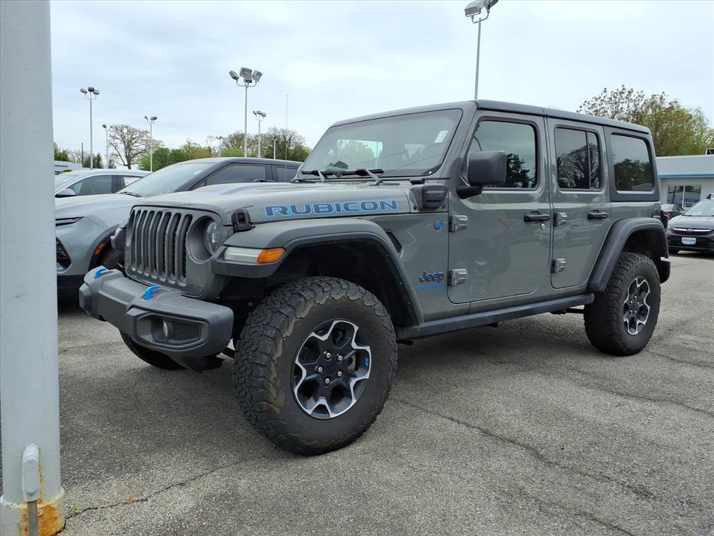 Used 2023 Jeep Wrangler Unlimited Rubicon 4xe w/ Cold Weather Group image 1