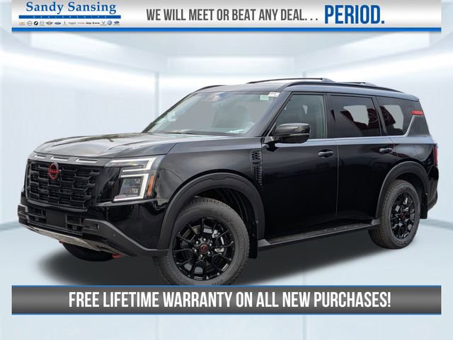 New 2026 Nissan Armada PRO-4X w/ Captain's Chari Seat Package