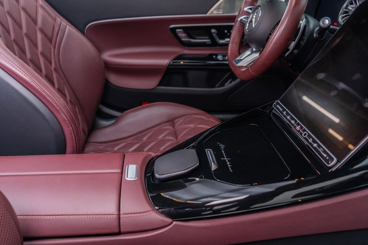 Used 2024 Mercedes-Benz SL 55 AMG 4MATIC w/ Manufactur Interior Package image 50