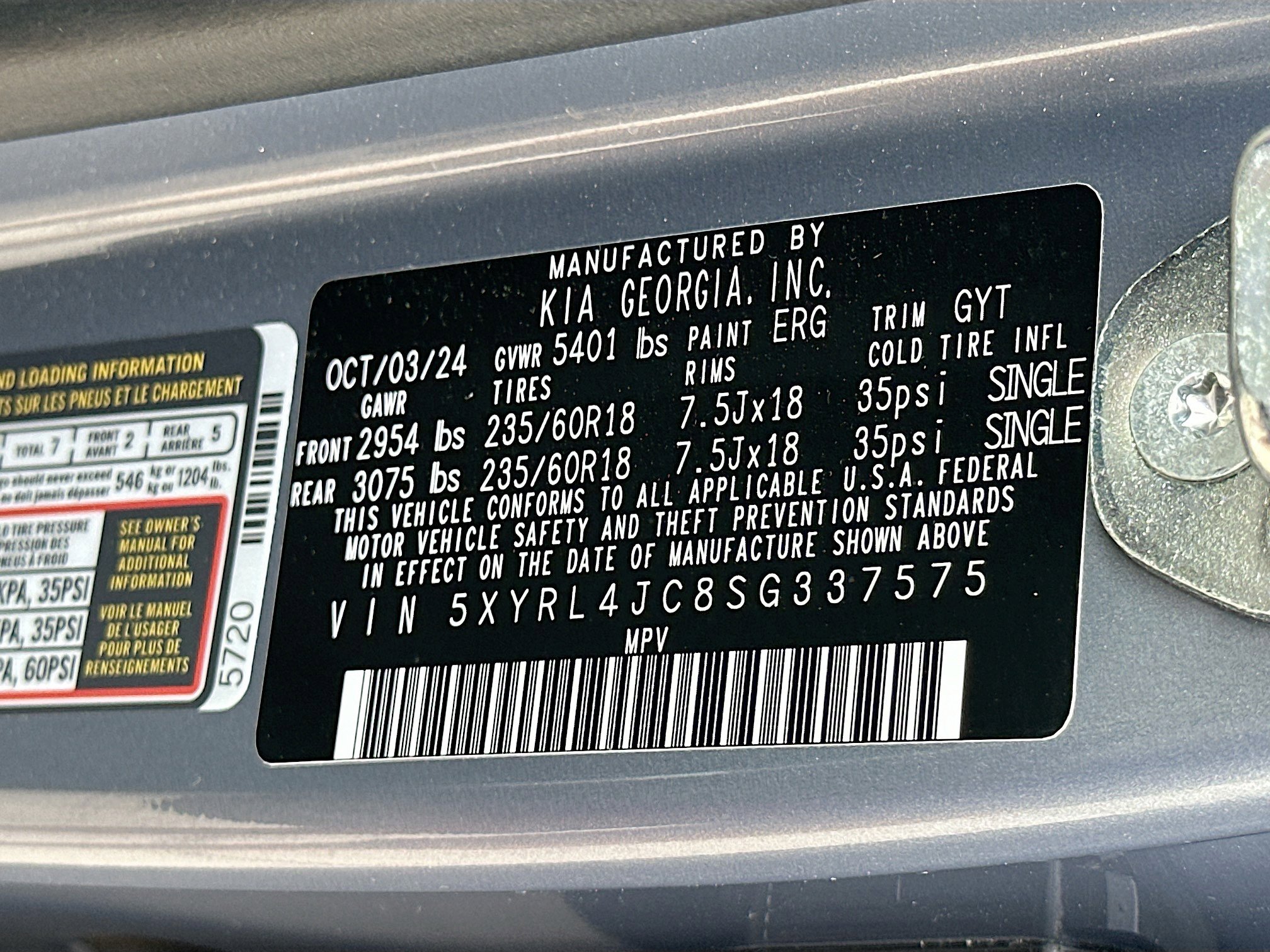 Used 2025 Kia Sorento S image 32