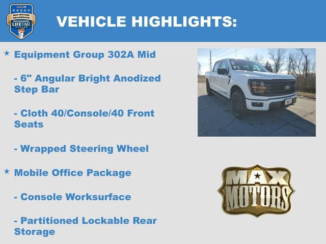 New 2025 Ford F150 XLT w/ Equipment Group 302A MID image 22