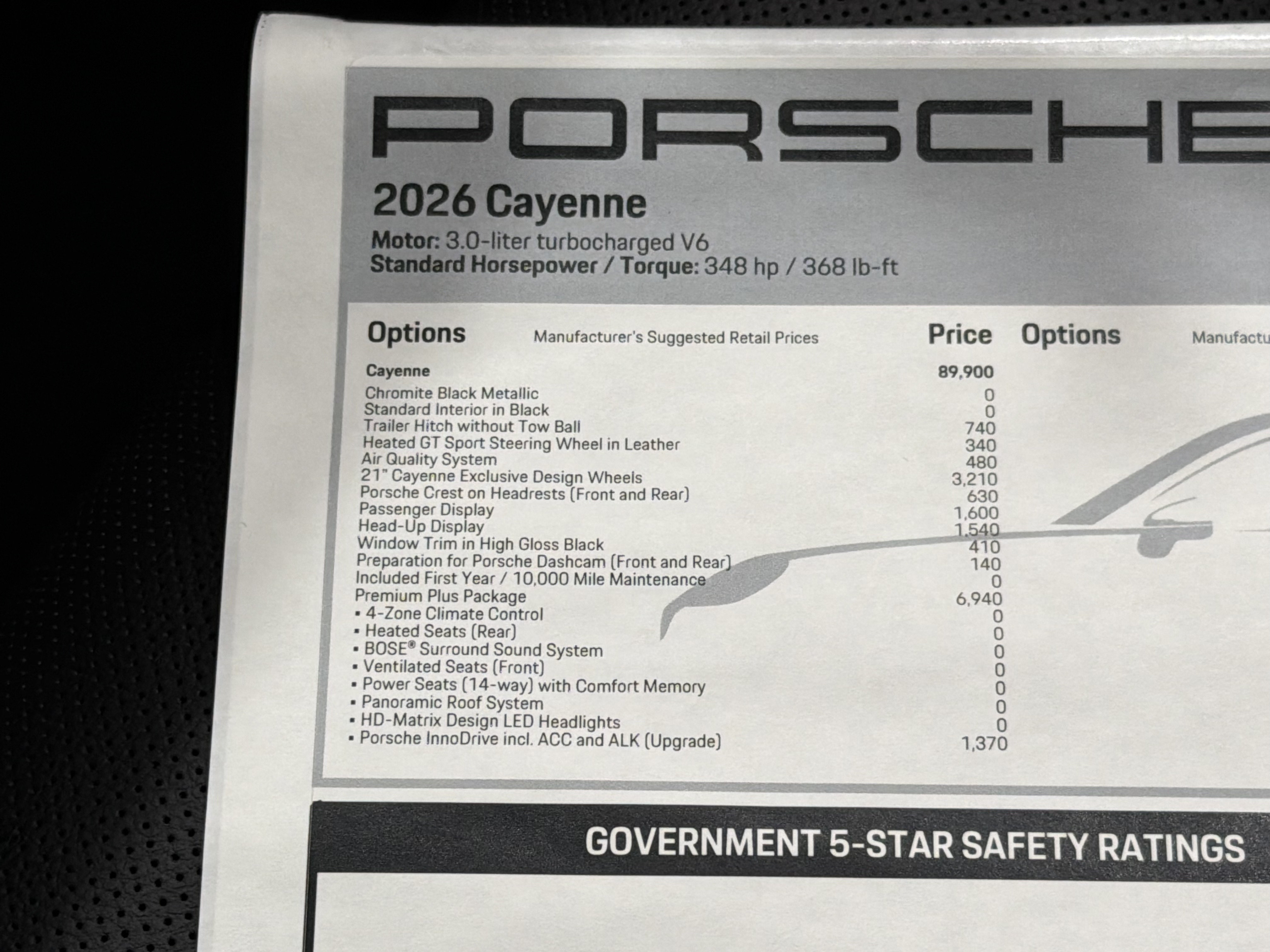New 2026 Porsche Cayenne AWD/4WD image 59