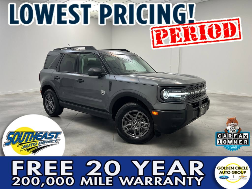 Used 2025 Ford Bronco Sport Big Bend AWD/4WD 360° Tour