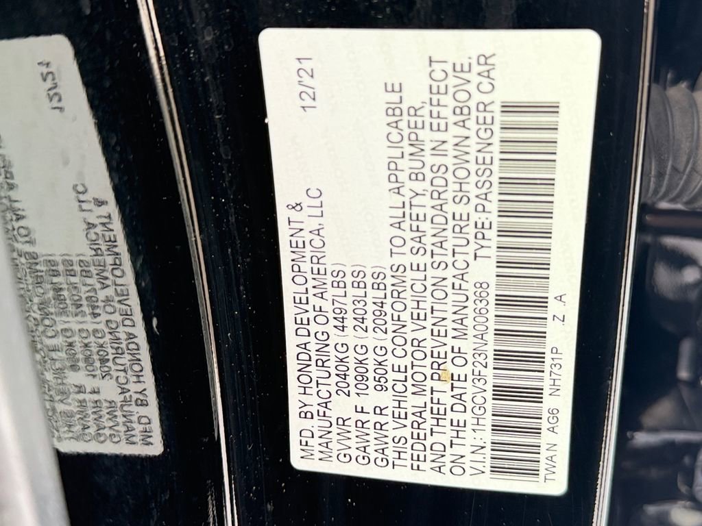 Used 2022 Honda Accord Sport image 30