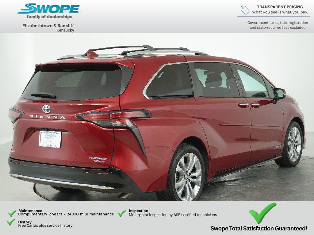 Used 2021 Toyota Sienna Platinum FWD image 3