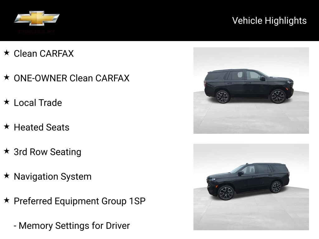 Certified 2024 Chevrolet Tahoe RST w/ Luxury Package AWD/4WD image 16