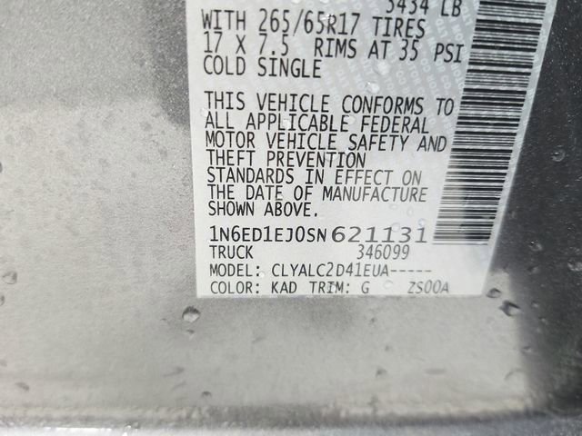 Used 2025 Nissan Frontier SV w/ SV Convenience Package RWD image 44