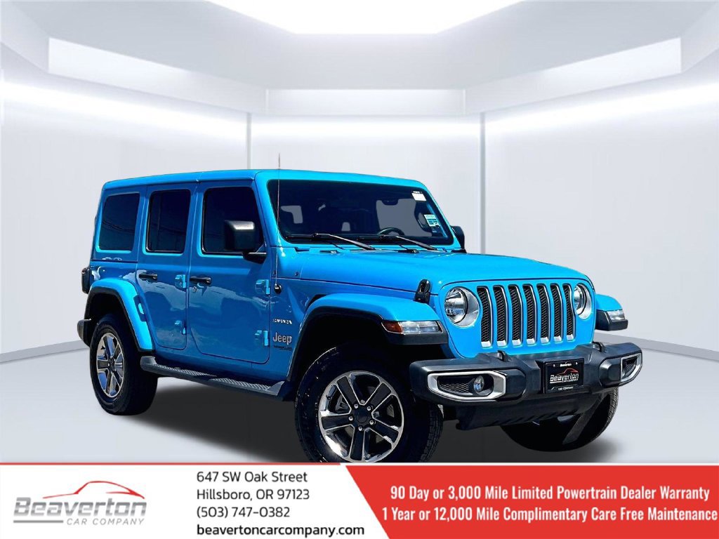 Used 2021 Jeep Wrangler Unlimited Sahara AWD/4WD 360° Tour