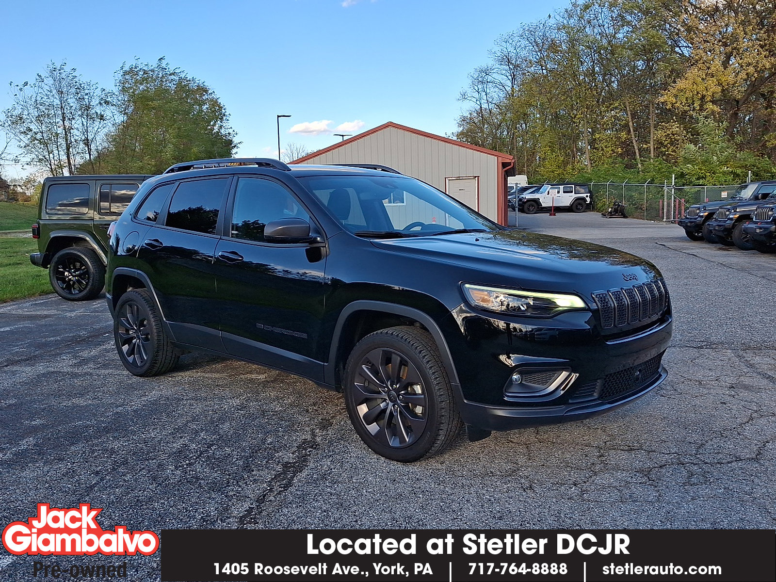 Certified 2021 Jeep Cherokee Latitude Lux 80th Anniv w/ Quick Order Package 26U 80TH