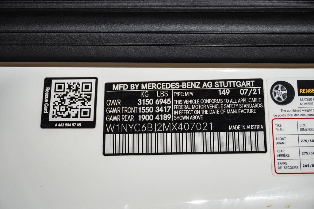 Used 2021 Mercedes-Benz G 550 image 31