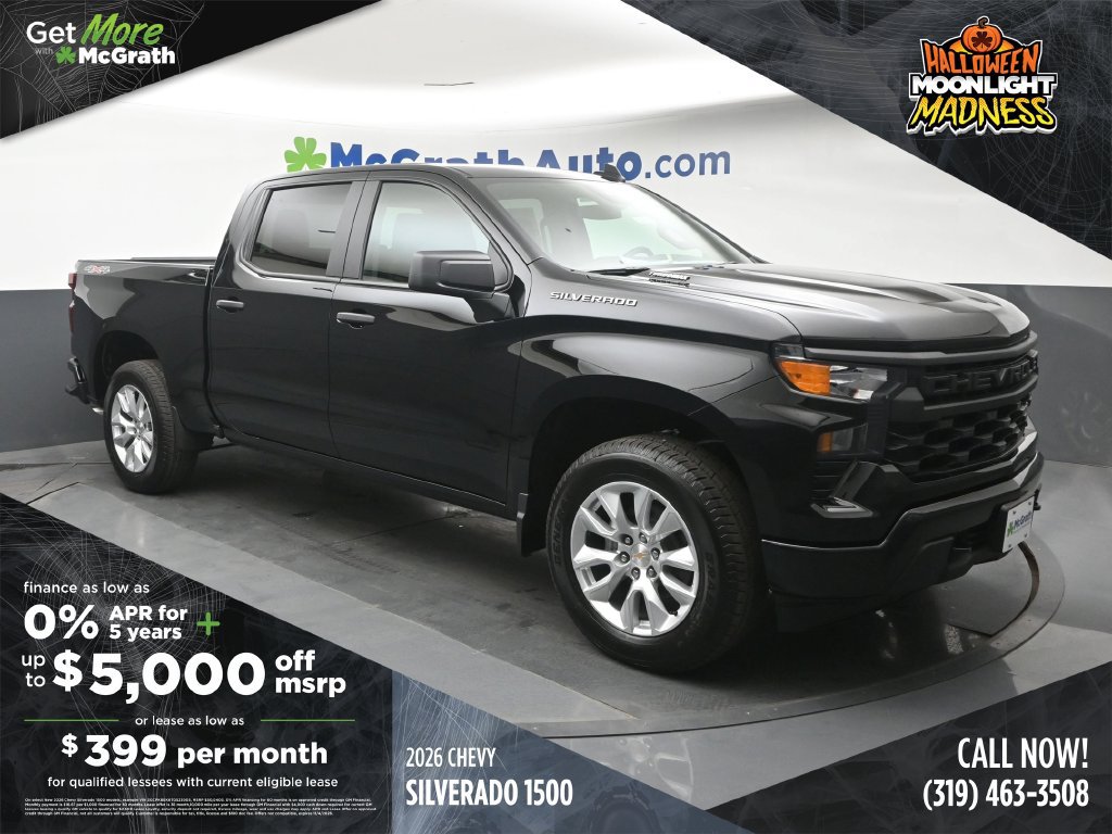 New 2026 Chevrolet Silverado 1500 Custom