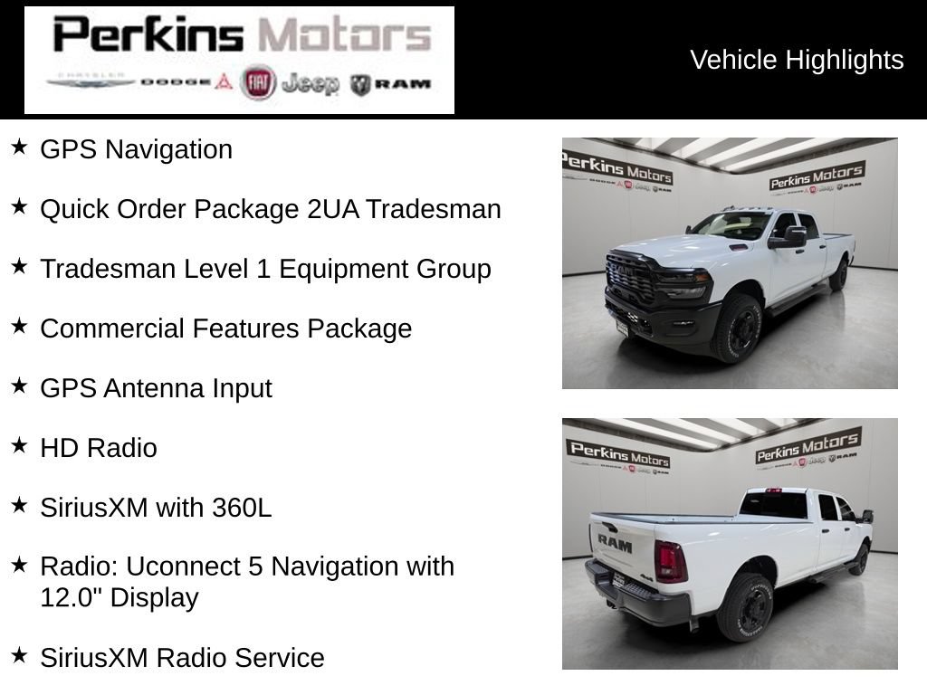 New 2026 RAM 3500 Tradesman AWD/4WD image 7
