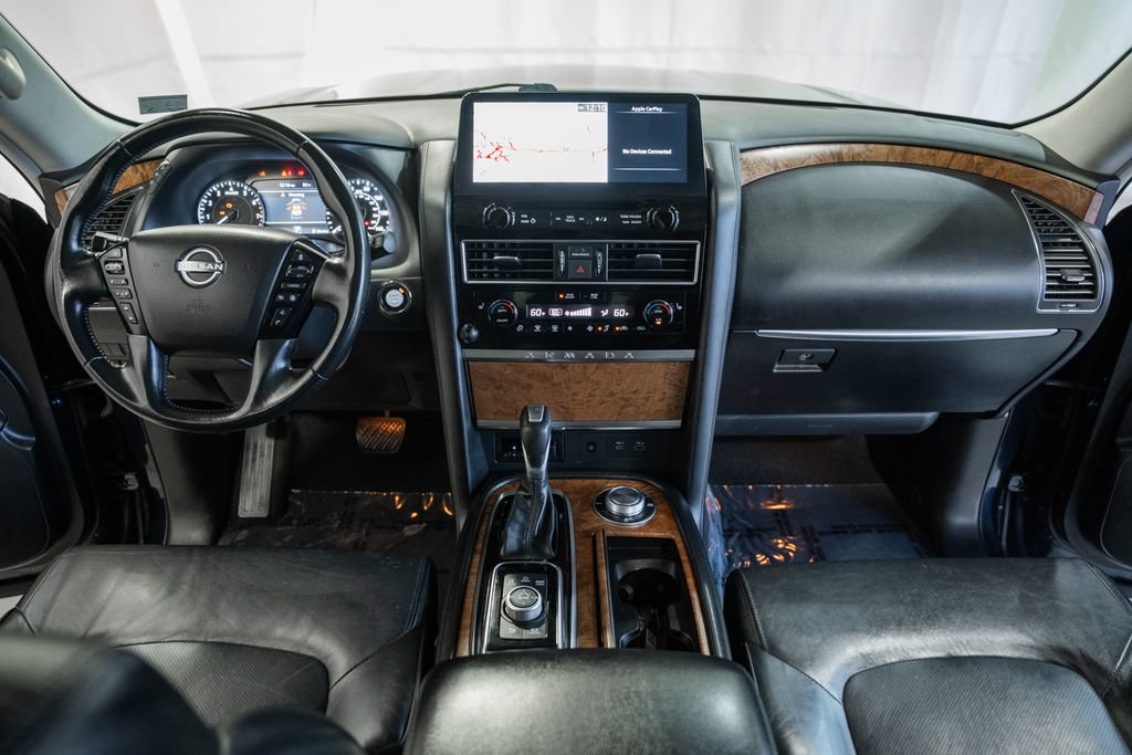 Used 2021 Nissan Armada SL w/ Captain's Chairs Package AWD/4WD image 14