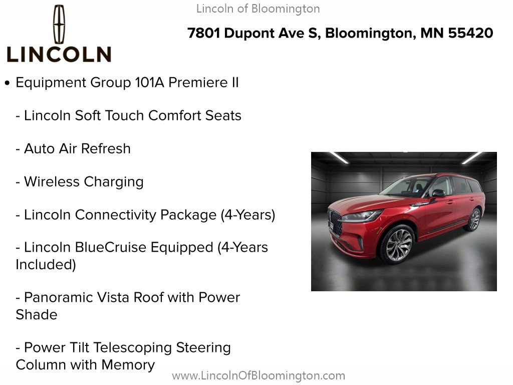 New 2026 Lincoln Aviator AWD w/ Jet Appearance Package image 5
