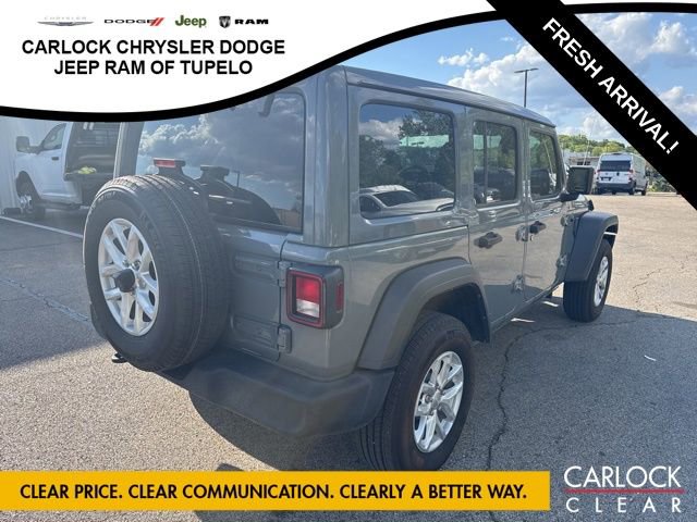 Used 2023 Jeep Wrangler Unlimited Sport w/ Sun And Sound Package AWD/4WD image 6