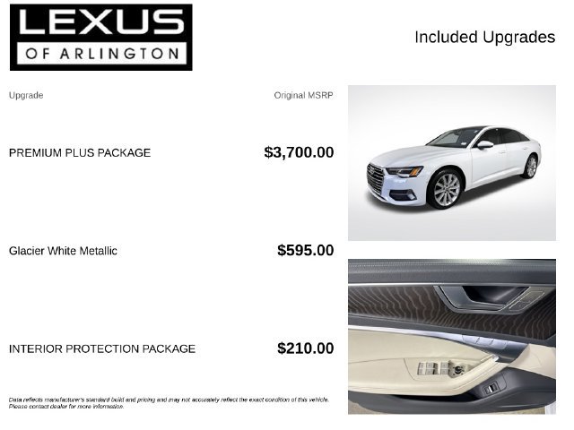 Used 2020 Audi A6 2.0T Premium Plus w/ Premium Plus Package AWD/4WD image 4