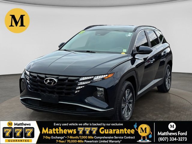 Used 2022 Hyundai Tucson Blue AWD/4WD image 1