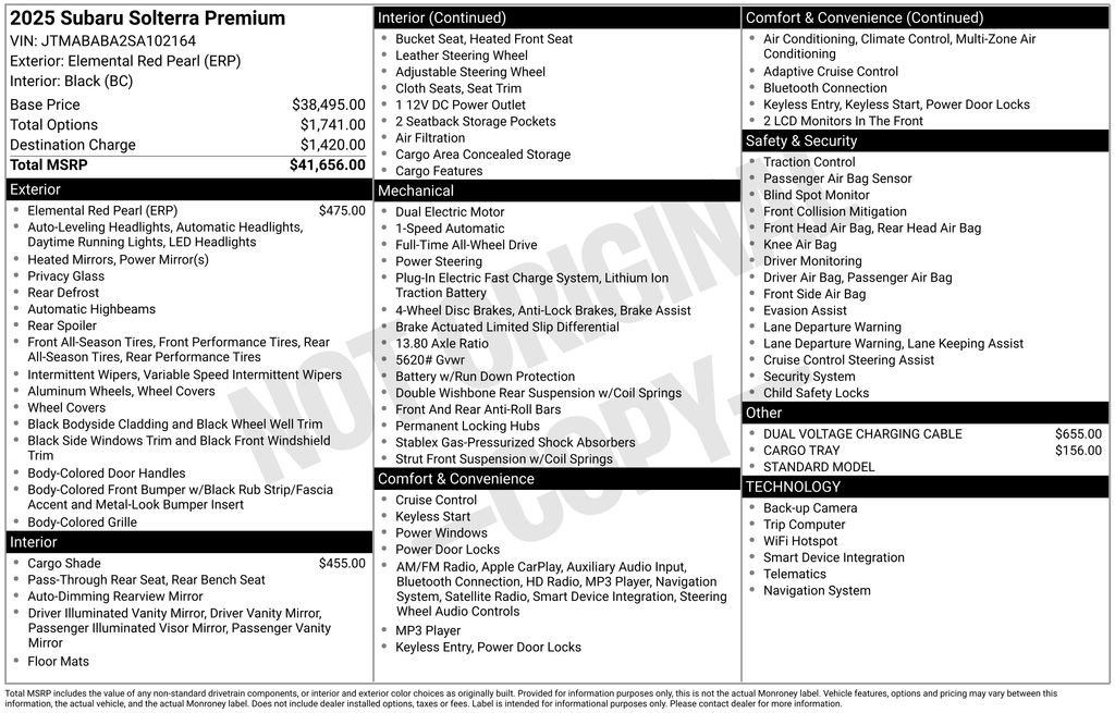 Certified 2025 Subaru Solterra Premium image 5