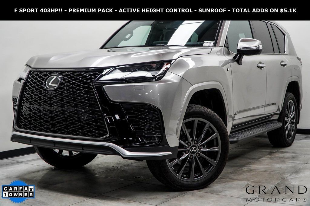 Used 2023 Lexus LX 600 F Sport w/ Accessory Package (Z1) AWD/4WD video 1