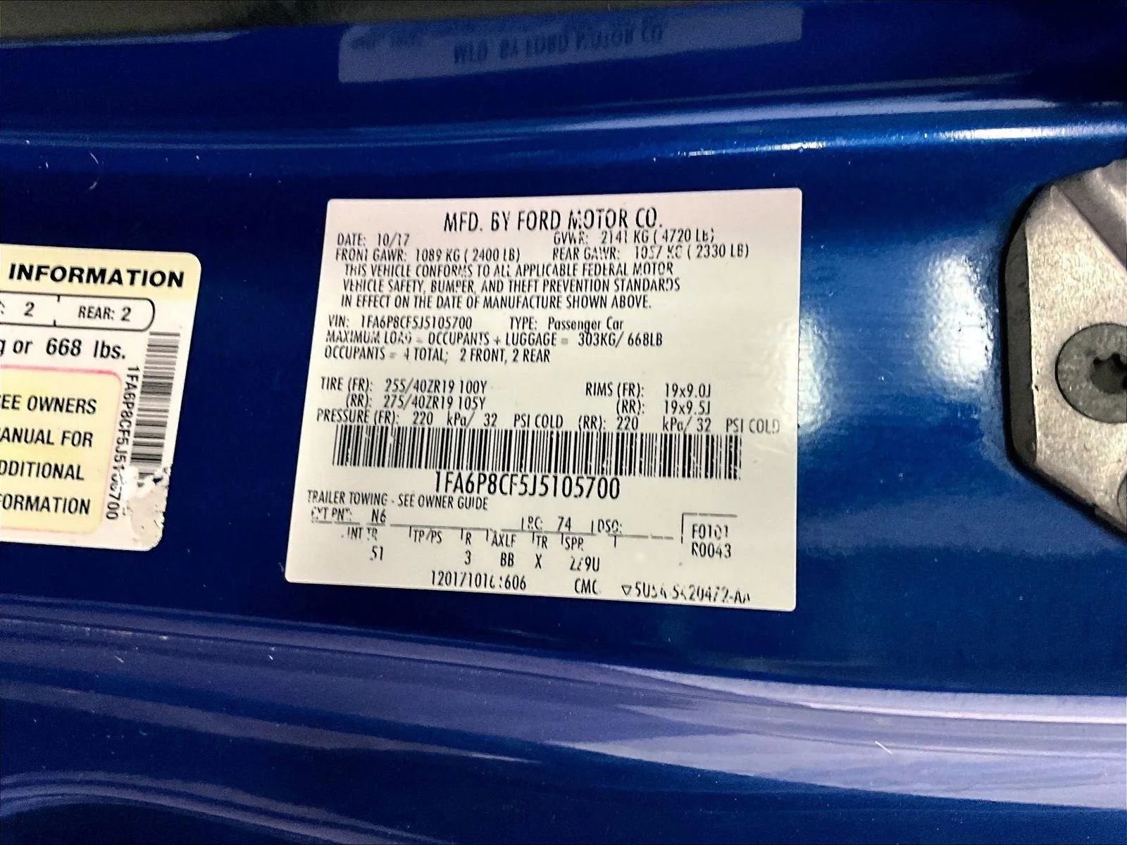 Used 2018 Ford Mustang GT Premium w/ GT Performance Package image 31