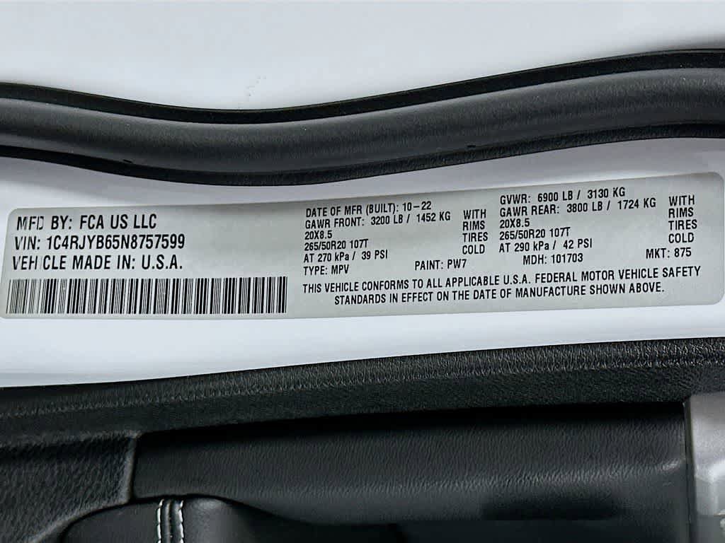 Used 2022 Jeep Grand Cherokee Limited 4xe w/ Luxury Tech Group II AWD/4WD image 23