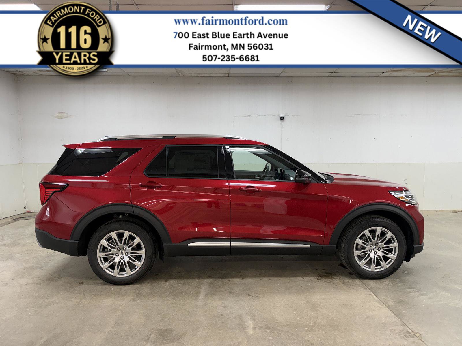 New 2026 Ford Explorer Platinum