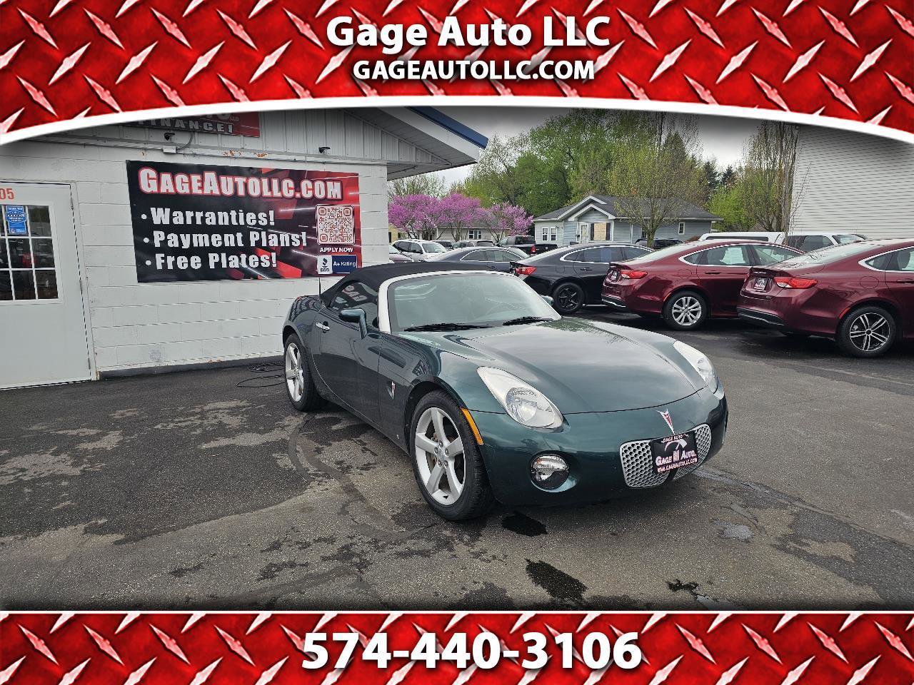 Used 2006 Pontiac Solstice Convertible w/ Premium Package image 1