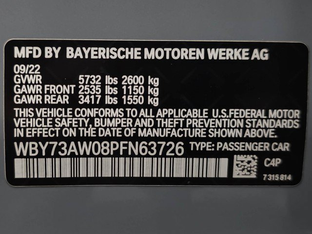 Used 2023 BMW i4 eDrive40 w/ M Sport Package RWD image 44