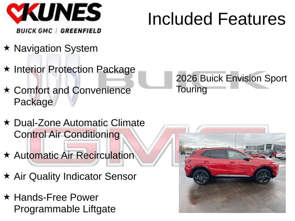 New 2026 Buick Envision Sport Touring AWD/4WD image 3