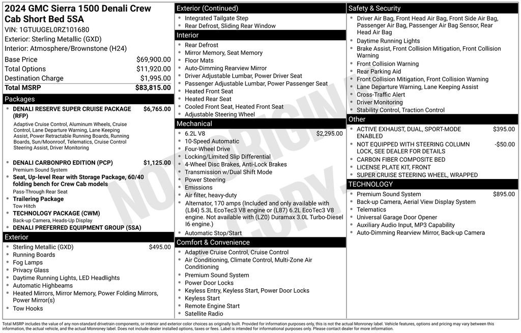 Used 2024 GMC Sierra 1500 Denali image 4