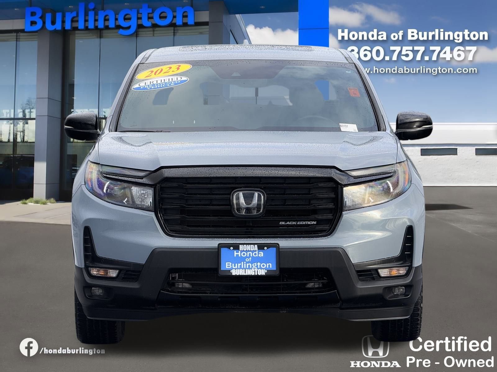Certified 2023 Honda Ridgeline Black Edition image 11