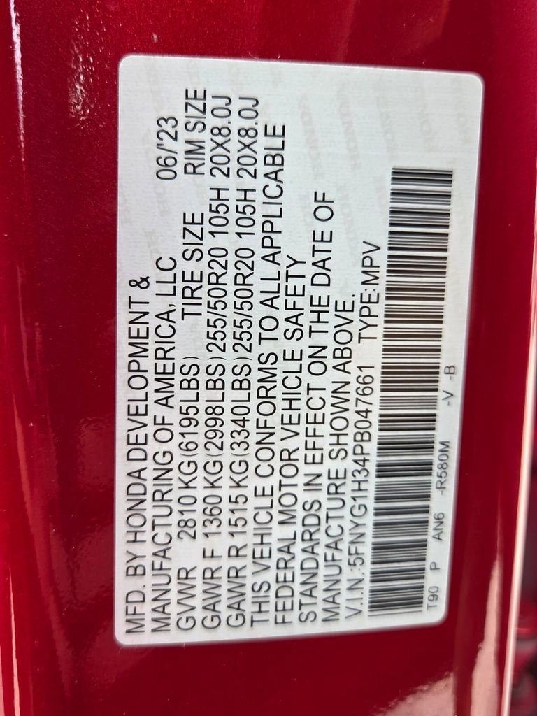 Certified 2023 Honda Pilot Sport image 22