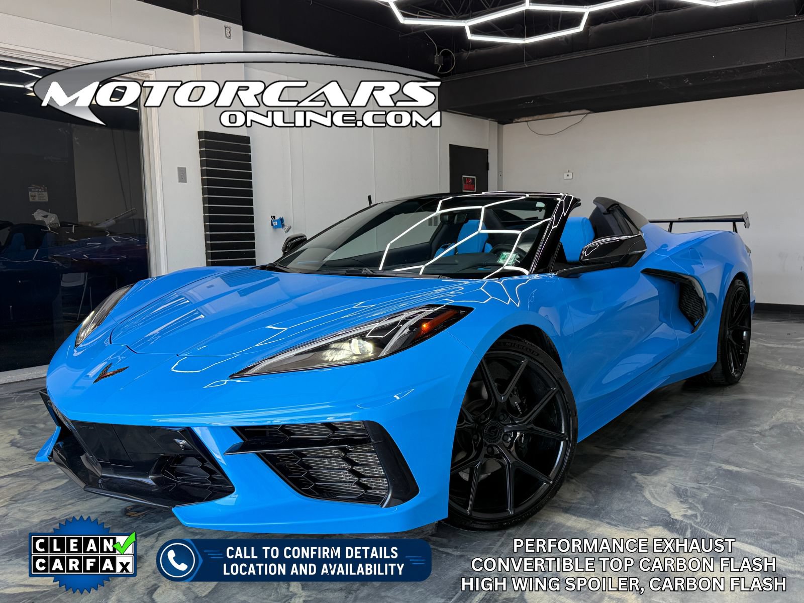 Used 2023 Chevrolet Corvette Stingray Premium Conv w/ 3LT RWD image 1