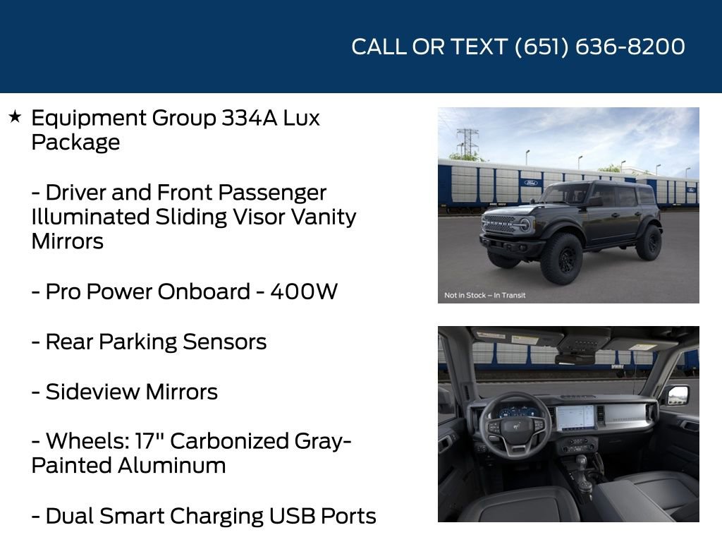 New 2026 Ford Bronco Badlands AWD/4WD image 15