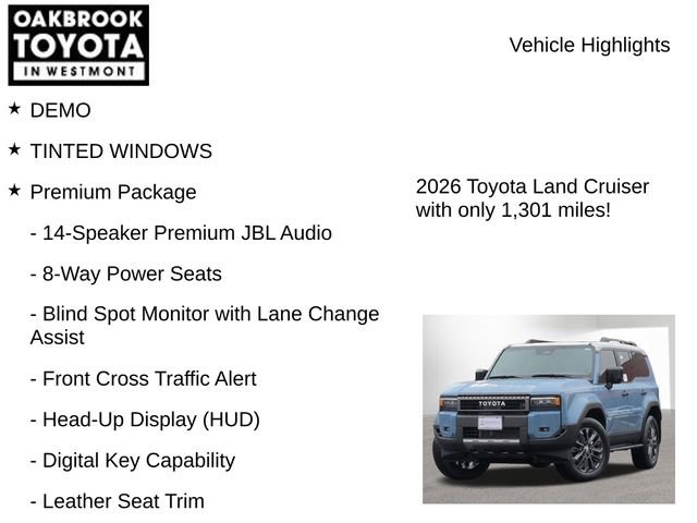 New 2026 Toyota Land Cruiser AWD/4WD image 7