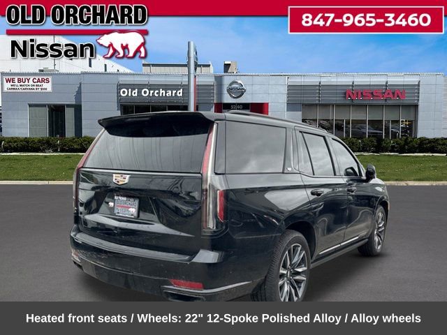 Used 2023 Cadillac Escalade Sport w/ Touring Package AWD/4WD image 5