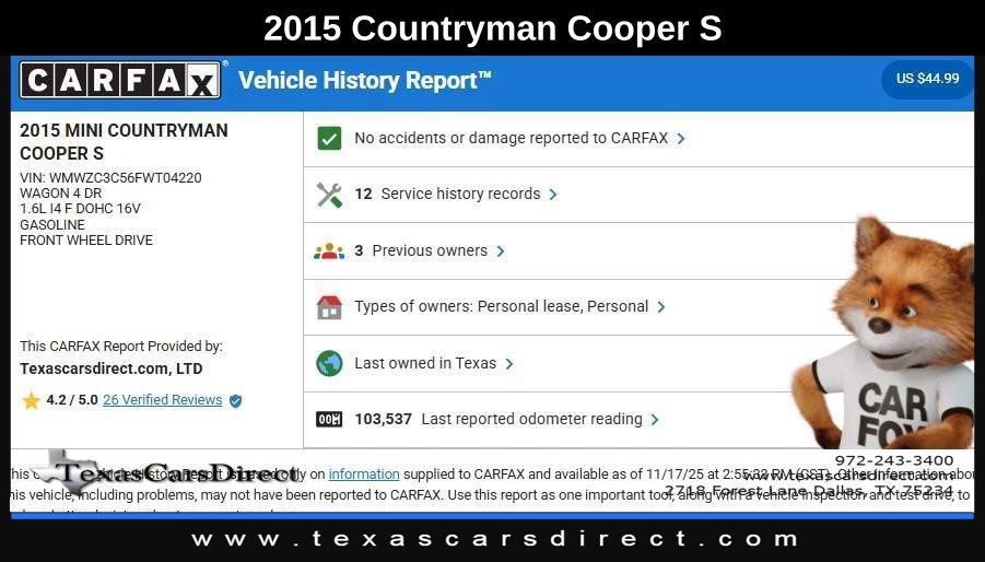 Used 2015 MINI Cooper Countryman S image 8