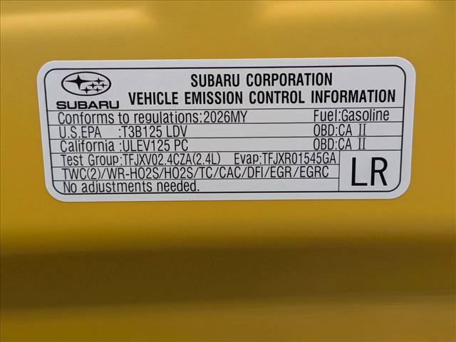New 2026 Subaru WRX tS AWD/4WD image 18