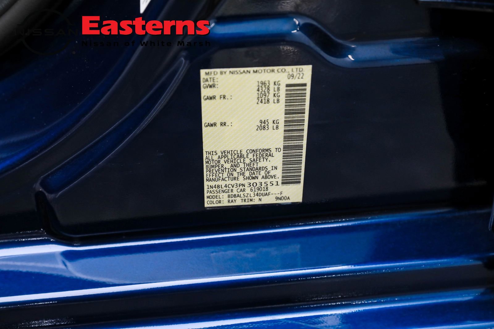 Used 2023 Nissan Altima 2.5 SR w/ SR Premium Package image 33