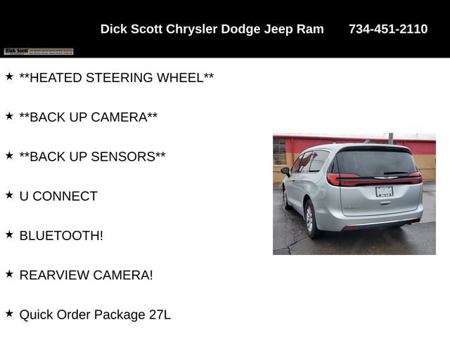 Used 2024 Chrysler Pacifica Touring-L FWD image 24