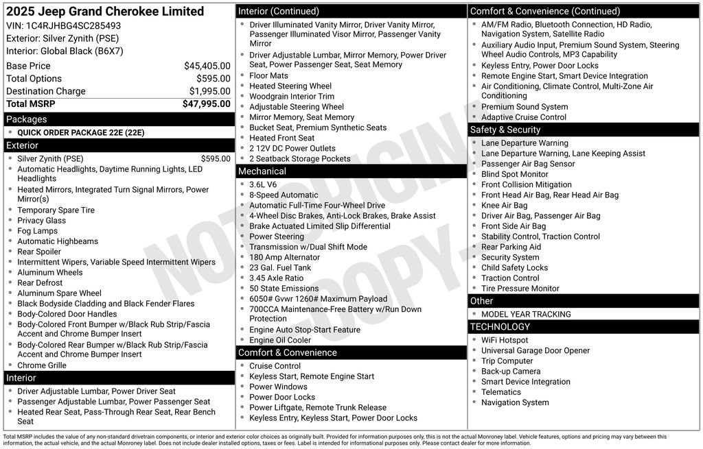 Used 2025 Jeep Grand Cherokee Limited image 10