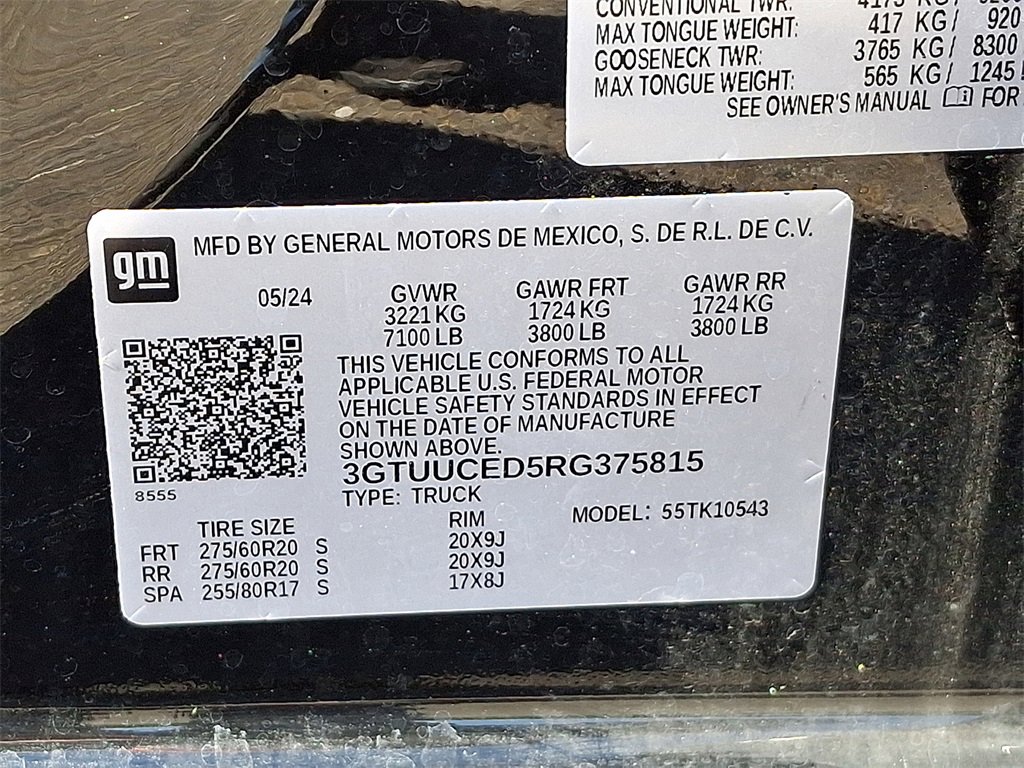 Certified 2024 GMC Sierra 1500 Elevation w/ X31 Off-Road Package image 27