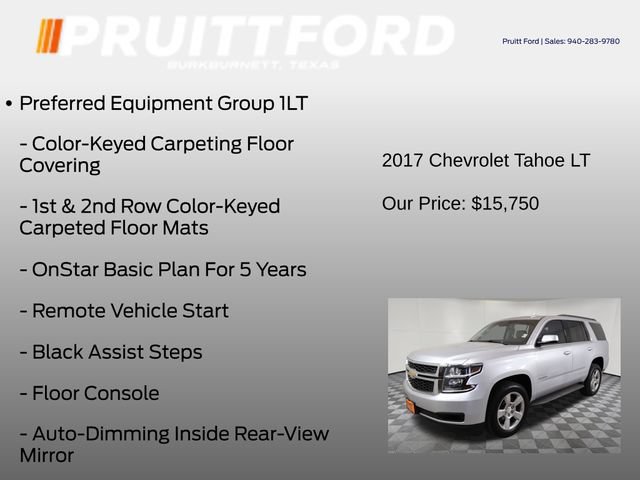 Used 2017 Chevrolet Tahoe LT RWD image 13
