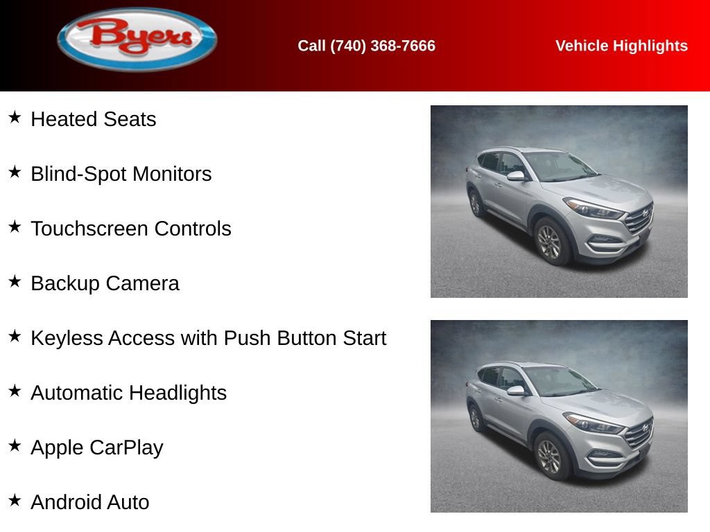 Used 2018 Hyundai Tucson SEL Plus AWD/4WD image 10